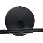 GLOBOSTAR® WELLES 00795 Μοντέρνο Φωτιστικό Τοίχου - Απλίκα με Ντουί 2 x E14 AC 220-240V IP20 - Μαύρο - Μ52 x Π21 x Υ17cm - Image 9