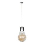 GLOBOSTAR® LAMP 00808 Μοντέρνο Κρεμαστό Φωτιστικό Οροφής με Ντουί 1 x E27 AC 220-240V IP20 - Πολύχρωμο - Μ30 x Π30 x Υ52cm - Image 4