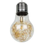 GLOBOSTAR® LAMP 00808 Μοντέρνο Κρεμαστό Φωτιστικό Οροφής με Ντουί 1 x E27 AC 220-240V IP20 - Πολύχρωμο - Μ30 x Π30 x Υ52cm - Image 5