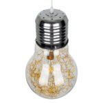 GLOBOSTAR® LAMP 00808 Μοντέρνο Κρεμαστό Φωτιστικό Οροφής με Ντουί 1 x E27 AC 220-240V IP20 - Πολύχρωμο - Μ30 x Π30 x Υ52cm - Image 6