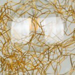 GLOBOSTAR® LAMP 00808 Μοντέρνο Κρεμαστό Φωτιστικό Οροφής με Ντουί 1 x E27 AC 220-240V IP20 - Πολύχρωμο - Μ30 x Π30 x Υ52cm - Image 7