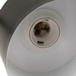 GLOBOSTAR® LETO 00835 Μοντέρνο Επιτραπέζιο Φωτιστικό Πορτατίφ με Ντουί 1 x E27 AC 220-240V IP20 - Μαύρο & Χρυσό - Μ18 x Π18 x Υ50.5cm - Image 9