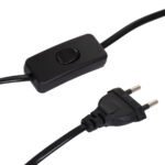 GLOBOSTAR® LETO 00835 Μοντέρνο Επιτραπέζιο Φωτιστικό Πορτατίφ με Ντουί 1 x E27 AC 220-240V IP20 - Μαύρο & Χρυσό - Μ18 x Π18 x Υ50.5cm - Image 10