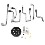 GLOBOSTAR® LIBERTA 00840 Μοντέρνο Φωτιστικό Οροφής με Ντουί 8 x E27 AC 220-240V IP20 - Μαύρο - Μ102 x Π72 x Υ10.5cm - Image 9