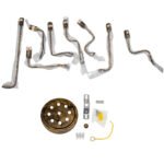 GLOBOSTAR® LIBERTA 00841 Μοντέρνο Φωτιστικό Οροφής με Ντουί 8 x E27 AC 220-240V IP20 - Μπρούτζινο - Μ102 x Π72 x Υ10.5cm - Image 9