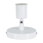 GLOBOSTAR® SARA 00842 Μοντέρνο Φωτιστικό Οροφής με Ντουί 1 x E27 AC 220-240V IP20 - Λευκό - Μ10 x Π10 x Υ10.3cm - Image 4