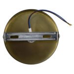 GLOBOSTAR® SARA 00847 Μοντέρνο Φωτιστικό Οροφής με Ντουί 1 x E27 AC 220-240V IP20 - Μπρούτζινο - Μ10 x Π10 x Υ10.3cm - Image 5