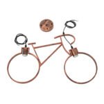 GLOBOSTAR® BIKE 00868 Vintage Κρεμαστό Φωτιστικό Οροφής με Ντουί 2 x E27 AC 220-240V IP20 - Χάλκινο - Μ67 x Π3.5 x Υ41cm - Image 9