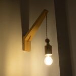 GLOBOSTAR® NOVO 00885 Vintage Φωτιστικό Τοίχου - Απλίκα με Ντουί 1 x E27 AC 220-240V IP20 - Μπεζ - Μ7 x Π28 x Υ37cm - Image 3