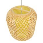 GLOBOSTAR® MAURITIUS 00899 Boho Κρεμαστό Φωτιστικό Οροφής με Ντουί 1 x E27 AC 220-240V IP20 - Μπεζ - Μ30 x Π30 x Υ40cm - Image 7