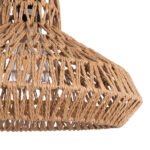 GLOBOSTAR® JENSON 00910 Boho Κρεμαστό Φωτιστικό Οροφής με Ντουί 1 x E27 AC 220-240V IP20 - Μπεζ - Μ38 x Π38 x Υ24cm - Image 7