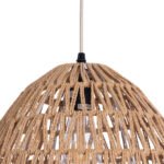 GLOBOSTAR® JJENSON 00911 Boho Κρεμαστό Φωτιστικό Οροφής με Ντουί 1 x E27 AC 220-240V IP20 - Μπεζ - Μ35 x Π35 x Υ35cm - Image 7