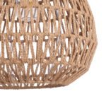 GLOBOSTAR® JJENSON 00911 Boho Κρεμαστό Φωτιστικό Οροφής με Ντουί 1 x E27 AC 220-240V IP20 - Μπεζ - Μ35 x Π35 x Υ35cm - Image 8