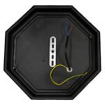 GLOBOSTAR® RUBY 00912 Vintage Φωτιστικό Οροφής με Ντουί 1 x E27 AC 220-240V IP20 - Μαύρο & Λευκό - Μ27 x Π27 x Υ12cm - Image 8