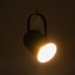 GLOBOSTAR® HAZEL 00928 Μοντέρνο Κρεμαστό Φωτιστικό Οροφής με Ντουί 1 x E27 AC 220-240V IP20 - Πράσινο & Χρυσό - Μ12 x Π12 x Υ27cm - Image 3