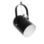 GLOBOSTAR® HAZEL 00930 Μοντέρνο Κρεμαστό Φωτιστικό Οροφής με Ντουί 1 x E27 AC 220-240V IP20 - Μαύρο & Χρυσό - Μ12 x Π12 x Υ27cm - Image 5