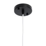 GLOBOSTAR® HAZEL 00930 Μοντέρνο Κρεμαστό Φωτιστικό Οροφής με Ντουί 1 x E27 AC 220-240V IP20 - Μαύρο & Χρυσό - Μ12 x Π12 x Υ27cm - Image 9