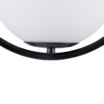 GLOBOSTAR® MADRID 00931 Μοντέρνο Κρεμαστό Φωτιστικό Οροφής με Ντουί 1 x E27 AC 220-240V IP20 - Μαύρο & Λευκό - Μ30 x Π20 x Υ30cm - Image 8