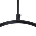 GLOBOSTAR® MADRID 00931 Μοντέρνο Κρεμαστό Φωτιστικό Οροφής με Ντουί 1 x E27 AC 220-240V IP20 - Μαύρο & Λευκό - Μ30 x Π20 x Υ30cm - Image 10