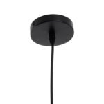 GLOBOSTAR® JAVER 00934 Vintage Κρεμαστό Φωτιστικό Οροφής με Ντουί 1 x E27 AC 220-240V IP20 - Διάφανο & Ροζ Χρυσό - Μ14.5 x Π14.5 x Υ28cm - Image 8