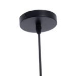 GLOBOSTAR® JAVER 00935 Vintage Κρεμαστό Φωτιστικό Οροφής με Ντουί 1 x E27 AC 220-240V IP20 - Διάφανο & Ροζ Χρυσό - Μ19 x Π19 x Υ25cm - Image 8