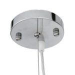 GLOBOSTAR® MALIBU 00966 Boho Κρεμαστό Φωτιστικό Οροφής με Ντουί 1 x E27 AC 220-240V IP20 - Μαύρο - Μ100 x Π100 x Y86cm - Image 8