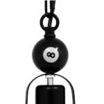 GLOBOSTAR® BILLIARD 00971 Vintage Κρεμαστό Φωτιστικό Οροφής με Ντουί 1 x E27 AC 220-240V IP20 - Mαύρο & Μελί - Μ25 x Π25 x Υ29cm - Image 7