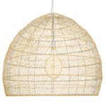 GLOBOSTAR® MALIBU 00974 Boho Κρεμαστό Φωτιστικό Οροφής με Ντουί 1 x E27 AC 220-240V IP20 - Μπεζ - Μ100 x Π100 x Y86cm - Image 4