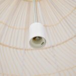 GLOBOSTAR® MALIBU 00974 Boho Κρεμαστό Φωτιστικό Οροφής με Ντουί 1 x E27 AC 220-240V IP20 - Μπεζ - Μ100 x Π100 x Y86cm - Image 7