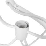 GLOBOSTAR® FIGURE 10000981 Παιδικό Κρεμαστό Φωτιστικό Οροφής με Ντουί 3 x E27 AC 220-240V IP20 - Λευκό - Μ70 x Π10 x Υ105cm - Image 4