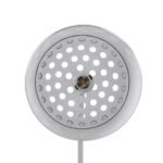 GLOBOSTAR® PRAGUE 00989 Μοντέρνο Επιδαπέδιο Φωτιστικό με Ντουί 1 x E27 AC 220-240V IP20 - Νίκελ Βούρτσας - Μ90 x Π29.5 x Υ180cm - Image 9