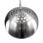 GLOBOSTAR® PRAGUE 00990 Μοντέρνο Επιδαπέδιο Φωτιστικό με Ντουί 1 x E27 AC 220-240V IP20 - Νίκελ Βούρτσας - Μ210 x Π45 x Υ220cm - Image 8