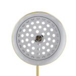 GLOBOSTAR® PRAGUE 00991 Μοντέρνο Επιδαπέδιο Φωτιστικό με Ντουί 1 x E27 AC 220-240V IP20 - Χρυσό & Μαύρο - Μ90 x Π29.5 x Υ180cm - Image 9