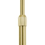 GLOBOSTAR® PRAGUE 00991 Μοντέρνο Επιδαπέδιο Φωτιστικό με Ντουί 1 x E27 AC 220-240V IP20 - Χρυσό & Μαύρο - Μ90 x Π29.5 x Υ180cm - Image 10