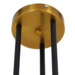 GLOBOSTAR® VELVET 00994 Μοντέρνο Κρεμαστό Φωτιστικό Οροφής με Ντουί 6 x G9 AC 220-240V IP20 - Πολύχρωμο - Μ80 x Π80 x Υ85cm - Image 9