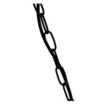 GLOBOSTAR® DASTAR 01001-1 Vintage Κρεμαστό Φωτιστικό Οροφής με Ντουί 4 x E27 AC 220-240V IP20 - Μαύρο & Λευκό - Μ52 x Π52 x Υ53cm - Image 7