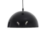 GLOBOSTAR® MEDEA 01004 Μοντέρνο Κρεμαστό Φωτιστικό Οροφής με Ντουί 1 x E27 AC 220-240V IP20 - Μαύρο & Χρυσό - Μ30 x Π30 x Υ16cm - Image 5