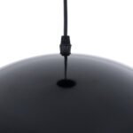 GLOBOSTAR® MEDEA 01004 Μοντέρνο Κρεμαστό Φωτιστικό Οροφής με Ντουί 1 x E27 AC 220-240V IP20 - Μαύρο & Χρυσό - Μ30 x Π30 x Υ16cm - Image 9