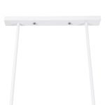 GLOBOSTAR® REGAL 01010 Vintage Φωτιστικό Οροφής με Ντουί 3 x E27 AC 220-240V IP20 - Λευκό - Μ110 x Π26 x Υ75cm - Image 11