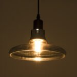 GLOBOSTAR® FEMINE 01011 Μοντέρνο Κρεμαστό Φωτιστικό Οροφής με Ντουί 4 x E27 AC 220-240V IP20 - Γκρι & Μαύρο - Μ70 x Π70 x Y24.5cm - Σετ 4 Τεμαχίων - Image 6