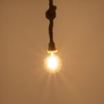 GLOBOSTAR® ROPE 01018 Boho Κρεμαστό Φωτιστικό Οροφής με Ντουί 1 x E27 AC 220-240V IP20 - Μπεζ - Μ3.5 x Π3.5 x Υ200cm - Image 3