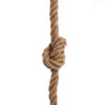 GLOBOSTAR® ROPE 01018 Boho Κρεμαστό Φωτιστικό Οροφής με Ντουί 1 x E27 AC 220-240V IP20 - Μπεζ - Μ3.5 x Π3.5 x Υ200cm - Image 6