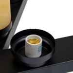 GLOBOSTAR® DOME 10001021 Vintage Κρεμαστό Φωτιστικό Οροφής με Ντουί 9 x E27 AC 220-240V IP20 - Μπεζ & Μαύρο - Μ68 x Π60 x Υ50cm - Image 10