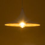 GLOBOSTAR® SHANGHAI 01026 Μοντέρνο Κρεμαστό Φωτιστικό Οροφής με Ντουί 3 x E27 AC 220-240V IP20 - Λευκό & Χρυσό - Μ79.5 x Π79.5 x Υ38cm - Σετ 3 Τεμαχίων - Image 5