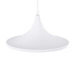 GLOBOSTAR® SHANGHAI 01026-B Μοντέρνο Κρεμαστό Φωτιστικό Οροφής με Ντουί 1 x E27 AC 220-240V IP20 - Λευκό & Χρυσό - Μ37 x Π37 x Υ17cm - Image 7