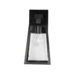 GLOBOSTAR® ASETYLIN 01032 Vintage Φωτιστικό Τοίχου - Απλίκα με Ντουί 1 x E27 AC 220-240V IP20 - Μαύρο - Μ18 x Π17 x Υ37cm - Image 4