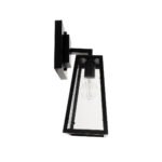 GLOBOSTAR® ASETYLIN 01032 Vintage Φωτιστικό Τοίχου - Απλίκα με Ντουί 1 x E27 AC 220-240V IP20 - Μαύρο - Μ18 x Π17 x Υ37cm - Image 5