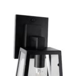 GLOBOSTAR® ASETYLIN 01032 Vintage Φωτιστικό Τοίχου - Απλίκα με Ντουί 1 x E27 AC 220-240V IP20 - Μαύρο - Μ18 x Π17 x Υ37cm - Image 6