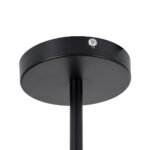 GLOBOSTAR® DELIR 01035 Μοντέρνο Φωτιστικό Οροφής με Ντουί 9 x E27 AC 220-240V IP20 - Μαύρο - Μ24 x Π24 x Υ23cm - Image 10