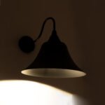 GLOBOSTAR® BELL 01038 Vintage Φωτιστικό Τοίχου - Απλίκα με Ντουί 1 x E27 AC 220-240V IP20 - Μαύρο - Μ35 x Π28.5 x Υ30cm - Image 3